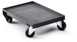 Durable szállítókocsi, 250 kg-ig, fekete