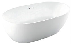Rea Roma cadă freestanding 169x75 cm ovală alb REA-W0128 (REAW0128)