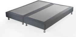 INFINIZA Szállodai Springbox Szürke Ágykeret(BFV 27 Szín) - Kárpitozott Boxspring 90x200 cm - pepita