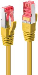Lindy Пач кабел LINDY 47760, S/FTP, Cat. 6, 0.3m, жълт (47760)