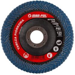 MAR-POL Disc lamelar pentru suduri de colț 125mm, P80 63770 (M07976A)
