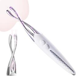 SuperLove Electro Shock 2in1 Double-Headed Clitoral Vibrator Wand