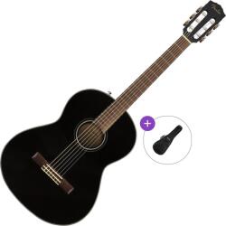 Fender CN-60S Nylon WN Basic SET 4/4 Black Klasszikus gitár