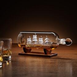 The Source Decantor de Whisky cu Navă