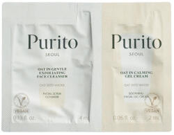 PURITO Oat Duo (sample) - Nyugtató Arctisztító és Krém (sample) 4ml+2ml