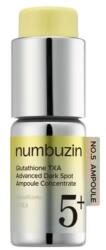 numbuzin No. 5+ Glutathione TXA Advanced Dark Spot Ampoule Concentrate - Folthalványító Ampulla 10, 7g