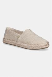 Toms női espadrilles ALPARGATA ROPE 2.0 - bézs Női 42