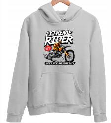 JHK Férfi Motoros Pulóver Motor Motorkerékpáros Ajándék Motorral Nyomtatott XXL
