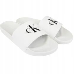Calvin Klein Jeans Calvin Klein férfi flip-flop papucs fehér eredeti Ck kényelmes YM0YM01271 - 42 (YM0YM01271 0K4)