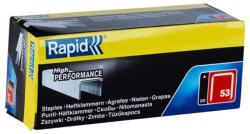 Rapid Tűzőkapocs, 53/14, horganyzott, RAPID, 5000db/doboz (11860410) - eztkapdki