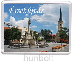  Érsekújvár Fő tér - Szlovákia hűtőmágnes (műanyag keretes)