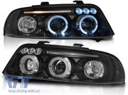  Tuning fényszóró szett lencsés Audi A4 B5 01.1999-09.2000 sedan/kombi, bal és jobb (ABAUHX6010315)