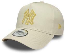 New Era New Era, sapca trucker A-frame Metallic Outline NY Yankees, Bej safari