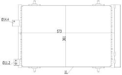 MTR Condensator, climatizare MTR 13054404 (13054404) - fixbox