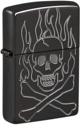 Zippo brichetă ZIPPO - Armor® - Flaming Skull Design - 66115 Bricheta