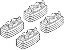 Nordrive Kit montaj bare portbagaj C043 pentru Citroen C4 2005-2010 fixpoint (N21043)