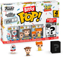 Funko Pop! Filme: Toy Story - Forky, Sheriff Woody, Gabby Gabby & Mystery Chase 4buc (73040) Figurina