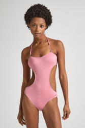 Pepe Jeans Costum De Baie Întreg Cu Decupaje Roz PLB10494-368 (PLB10494-368) Costum de baie dama