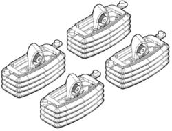 Nordrive Kit montaj bare plafon C053 pentru Fiat Croma 2005-2011 fixpoint (N21053)