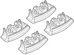 Nordrive Kit montaj bare plafon C174 pentru Hyundai i20 3/5 usi, fixpoint (N21174)