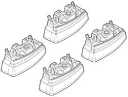 Nordrive Kit montaj bare portbagaj C163 pentru Mercedes Clasa C W205 fixpoint (N21163)
