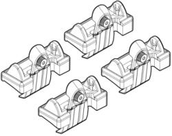 Nordrive Kit montaj bare plafon C033 pentru Toyota Corolla Verso 2004-2009 (N21033)