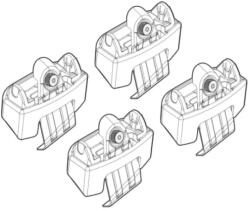 Nordrive Kit montaj bare transversale C168 pentru Kia Rio 5 usi 2011-2017 (N21168)