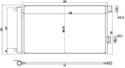 MTR Condensator, climatizare MTR 13054349 (13054349) - fixbox