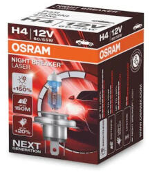 OSRAM Bec auto halogen Osram Night Breaker Laser Next Generation +150% H7 55W 12V 64210NL (AC50493)