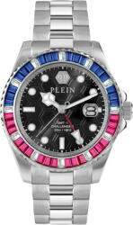 Philipp Plein Ceas Philipp Plein Philipp Plein PWPZA0124 Unisex GMT-I Challenger Baguettes 44mm 5ATM (PWPZA0124) Ceas