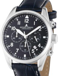 Jacques Lemans Ceas Jacques Lemans Jacques Lemans 42-2B Barcelona Mens Chronograph 42mm 10ATM (42-2B) Ceas