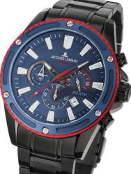 Jacques Lemans Ceas Jacques Lemans Jacques Lemans 1-2141G Liverpool Chronograph Mens Watch 48mm 20ATM (1-2141G) Ceas