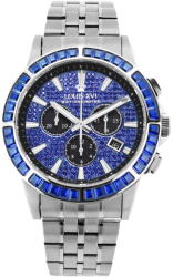 LOUIS XVI Ceas Louis XVI Louis XVI XLXVI1133 Mens Watch Majesté Iced Out Baguette Chronograph 43mm 5ATM (XLXVI1133) Ceas