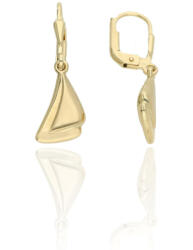 Gold earrings for ladies AU86897 - 14 karátos arany női lógós fülbevaló (AU86897)