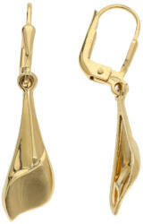 Gold earrings for ladies AU86899 - 14 karátos arany női lógós fülbevaló (AU86899)