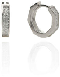 Fine Silver AG125098 - Ezüst bepattintós női fülbevaló pár (AG125098)