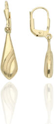Gold earrings for ladies AU86902 - 14 karátos arany női lógós fülbevaló (AU86902)
