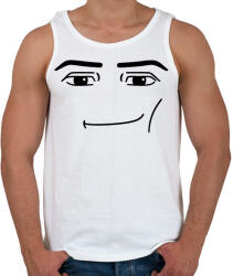 printfashion Roblox sigma face - Férfi atléta - Fehér (18455688)