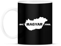 printfashion Magyar vagyok fehér - Bögre - Fekete (18315492)