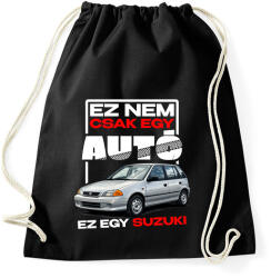 printfashion ez nem csak egy autó ez egy SUZUKI - Sportzsák, Tornazsák - Fekete (18234088)