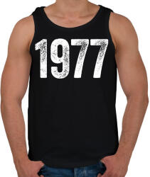 printfashion 1977 - Férfi atléta - Fekete (18247704)