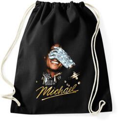 printfashion Mchael Jackson - Sportzsák, Tornazsák - Fekete (18480545)