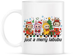 printfashion Labubu Karácsony - Bögre - Fehér (17891610)
