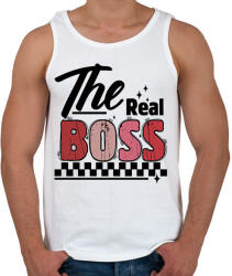printfashion Boss valentin realP - Férfi atléta - Fehér (18115127)