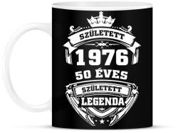 printfashion 50 éves - Bögre - Fekete (18091215)