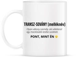 printfashion Transz-sovány definíció - Bögre - Fehér (18277390)