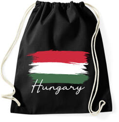 printfashion Magyar zászló - Hungary - Sportzsák, Tornazsák - Fekete (18215843)