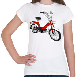 printfashion Motor - Női póló - Fehér (18301493)