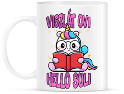printfashion Viszlát ovi hello suli - Bögre - Fehér (18338849)