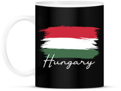 printfashion Magyar zászló - Hungary - Bögre - Fekete (18216136)